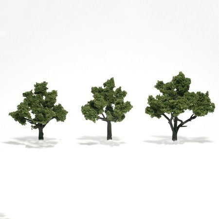 THINKANDPLAY 3-4 in. Light Green Trees TH1800840